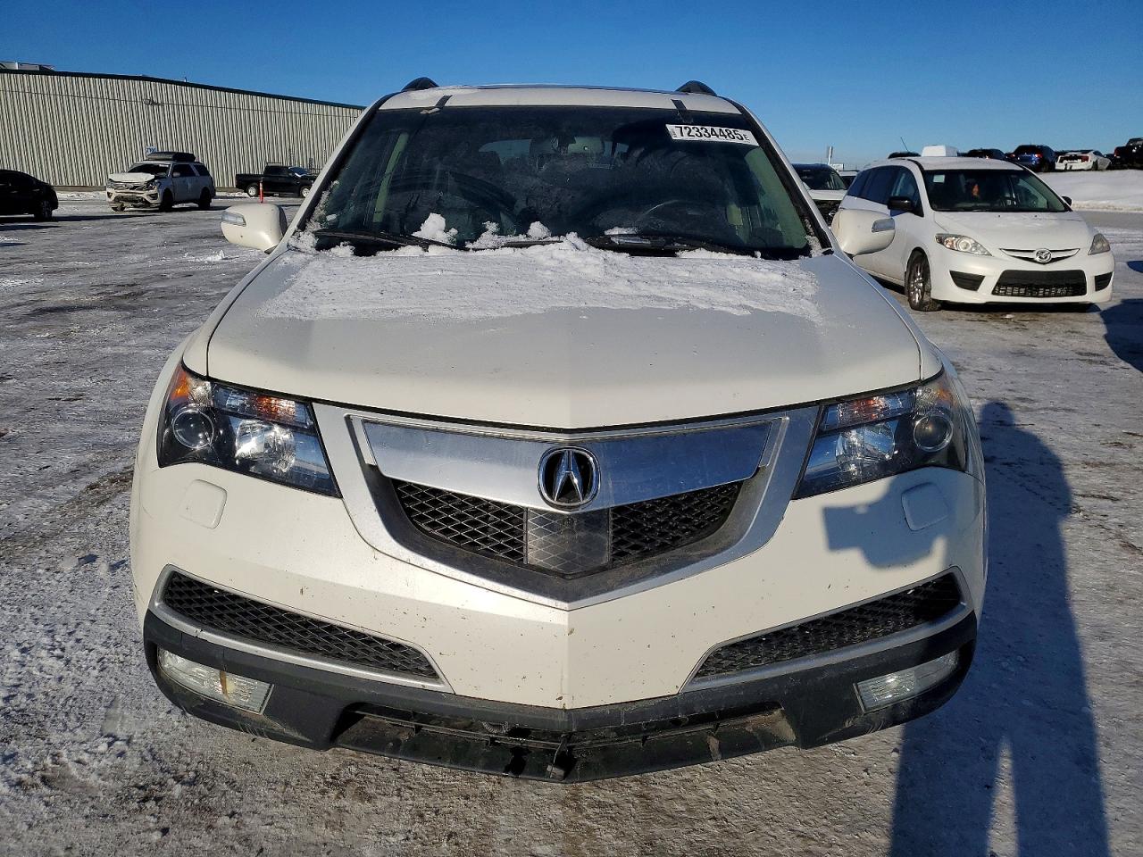 2010 Acura Mdx Advance White vin: 2HNYD2H78AH001831