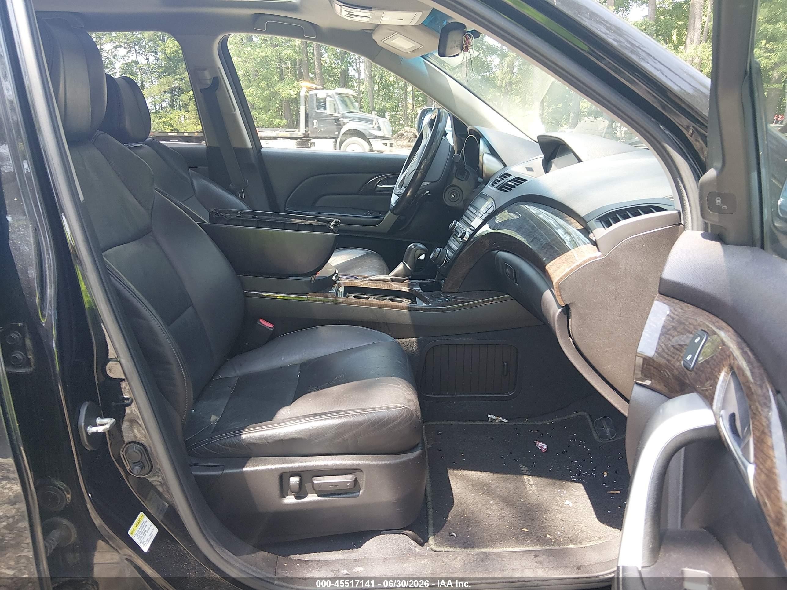 2010 Acura Mdx Advance Package Black vin: 2HNYD2H78AH502735
