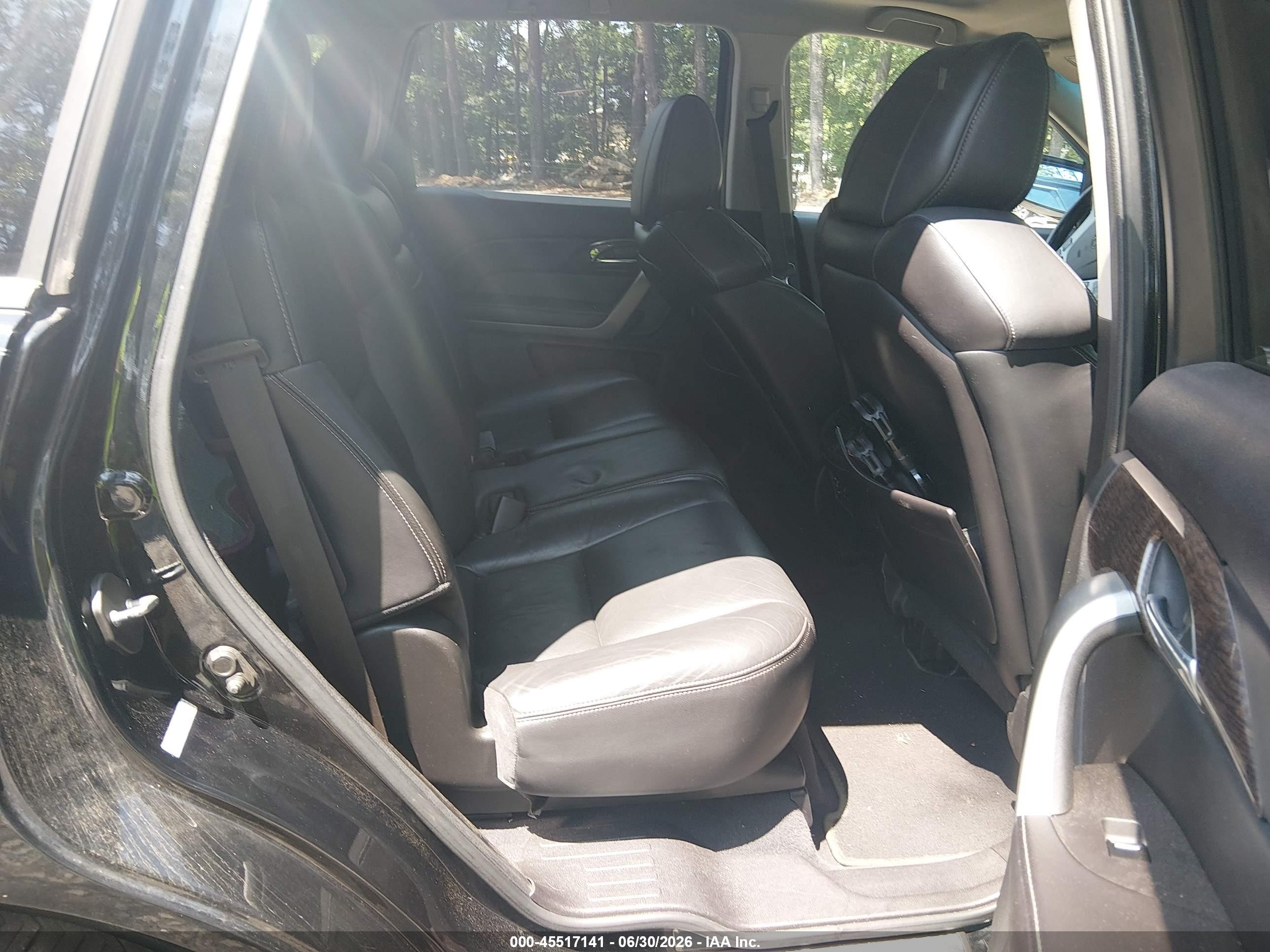 2010 Acura Mdx Advance Package Black vin: 2HNYD2H78AH502735