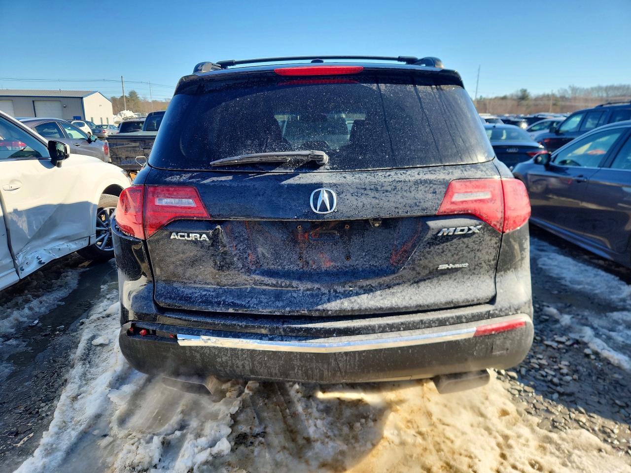 2011 Acura Mdx Advance Black vin: 2HNYD2H79BH535244