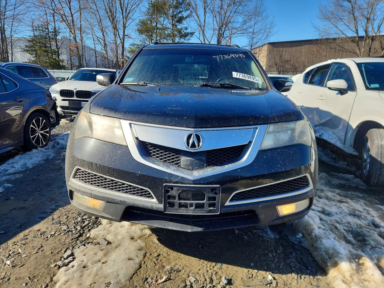 2011 Acura Mdx Advance Black vin: 2HNYD2H79BH535244