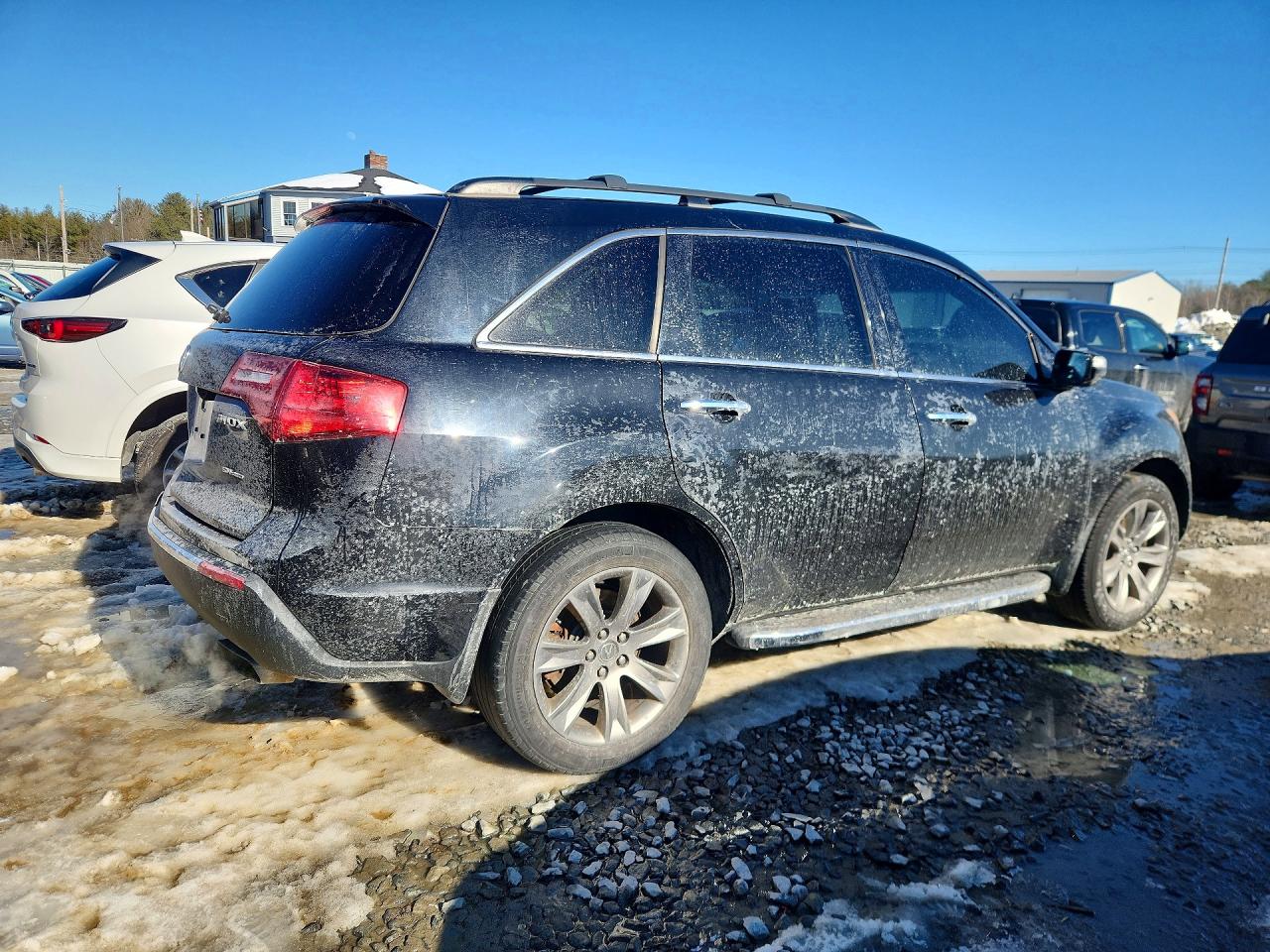 2011 Acura Mdx Advance Black vin: 2HNYD2H79BH535244