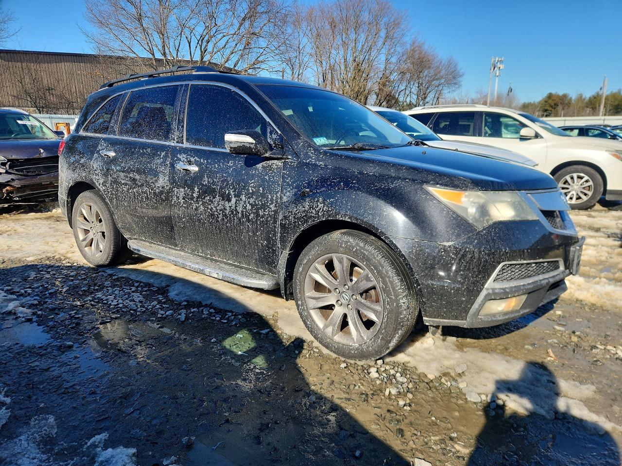 2011 Acura Mdx Advance Black vin: 2HNYD2H79BH535244