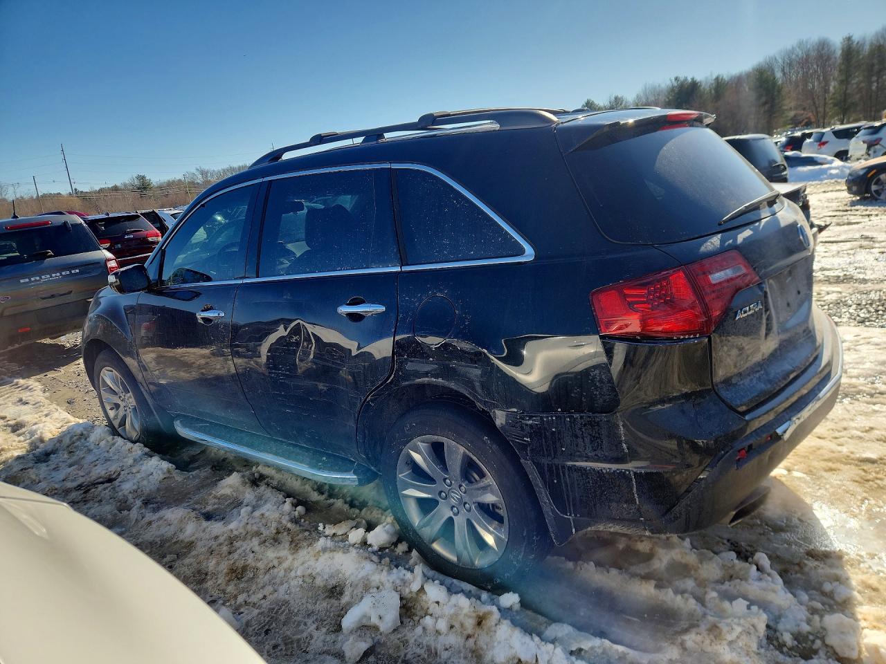 2011 Acura Mdx Advance Black vin: 2HNYD2H79BH535244