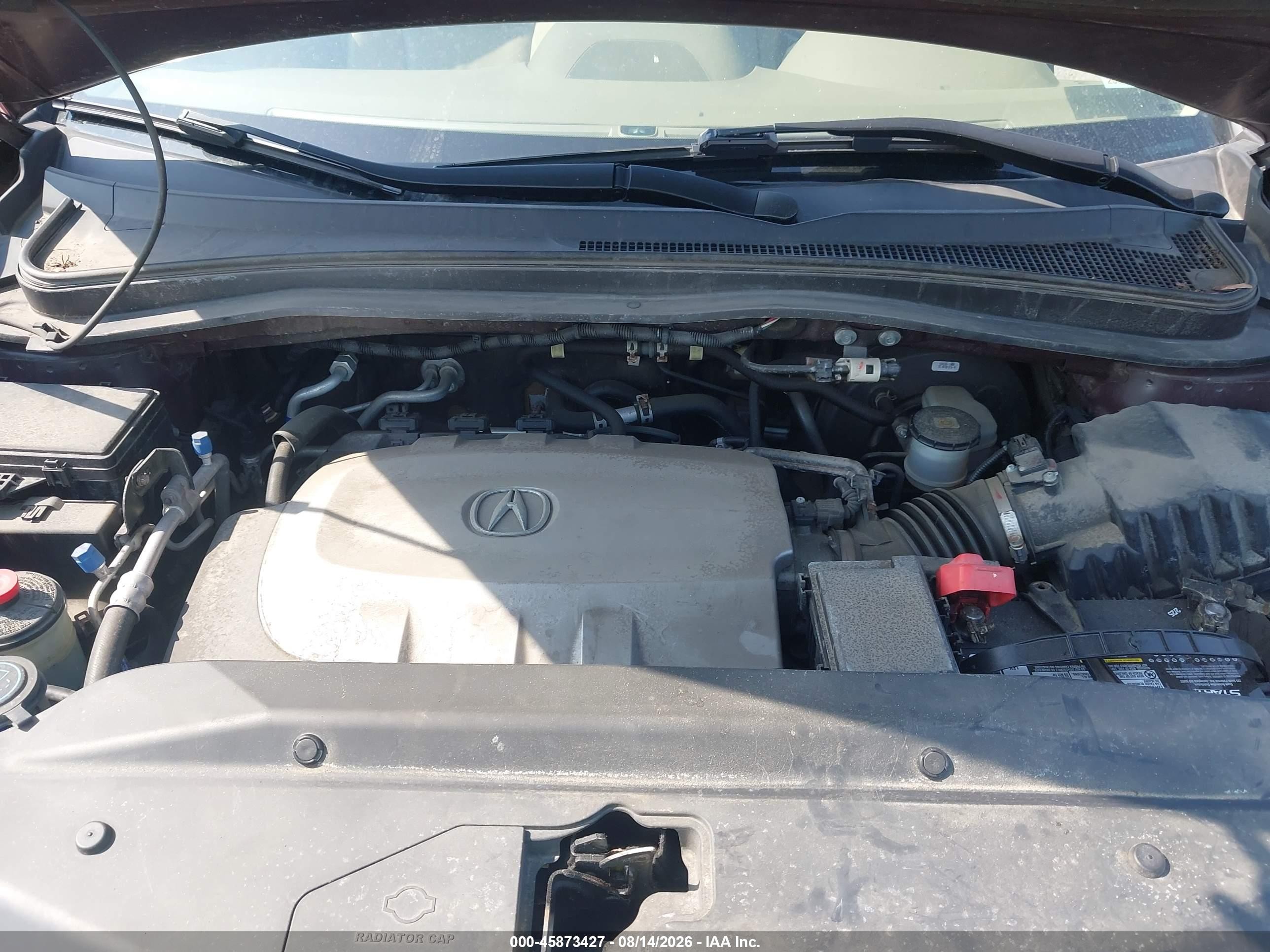 2012 Acura Mdx Advance Package Maroon vin: 2HNYD2H81CH525219
