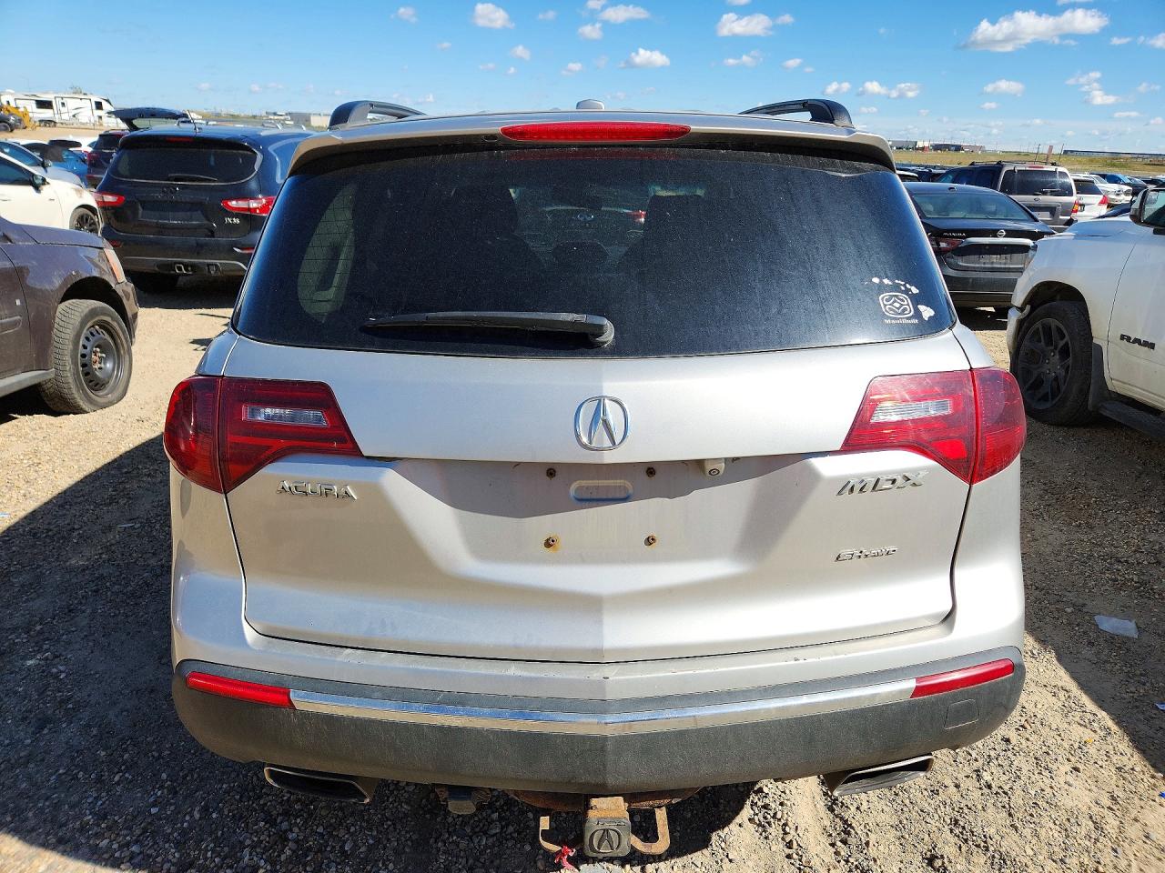 2012 Acura Mdx Advance Silver vin: 2HNYD2H84CH003703