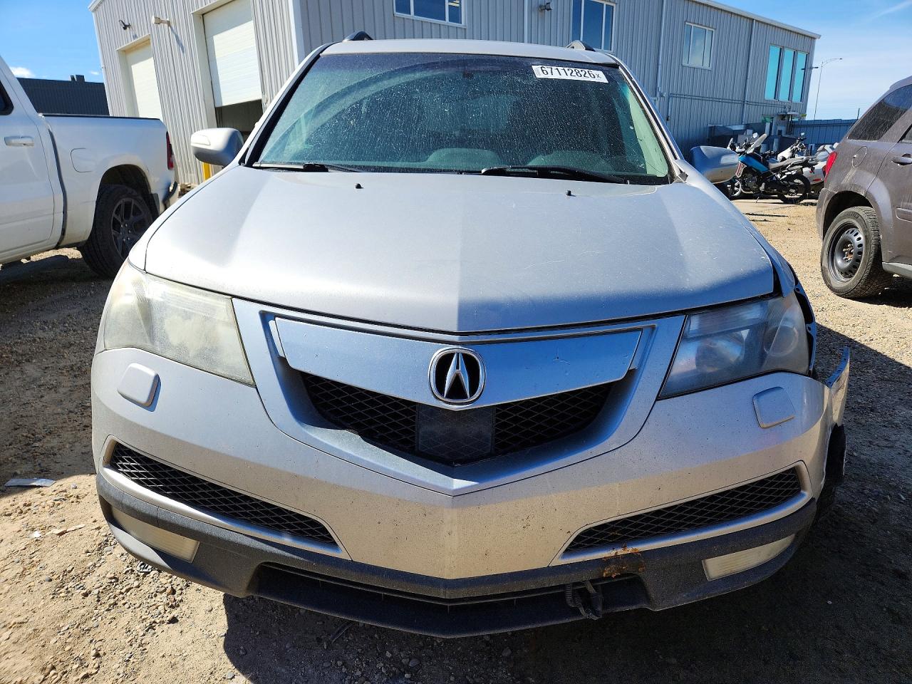 2012 Acura Mdx Advance Silver vin: 2HNYD2H84CH003703