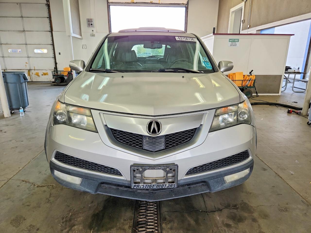 2013 Acura Mdx Advance Silver vin: 2HNYD2H85DH504472