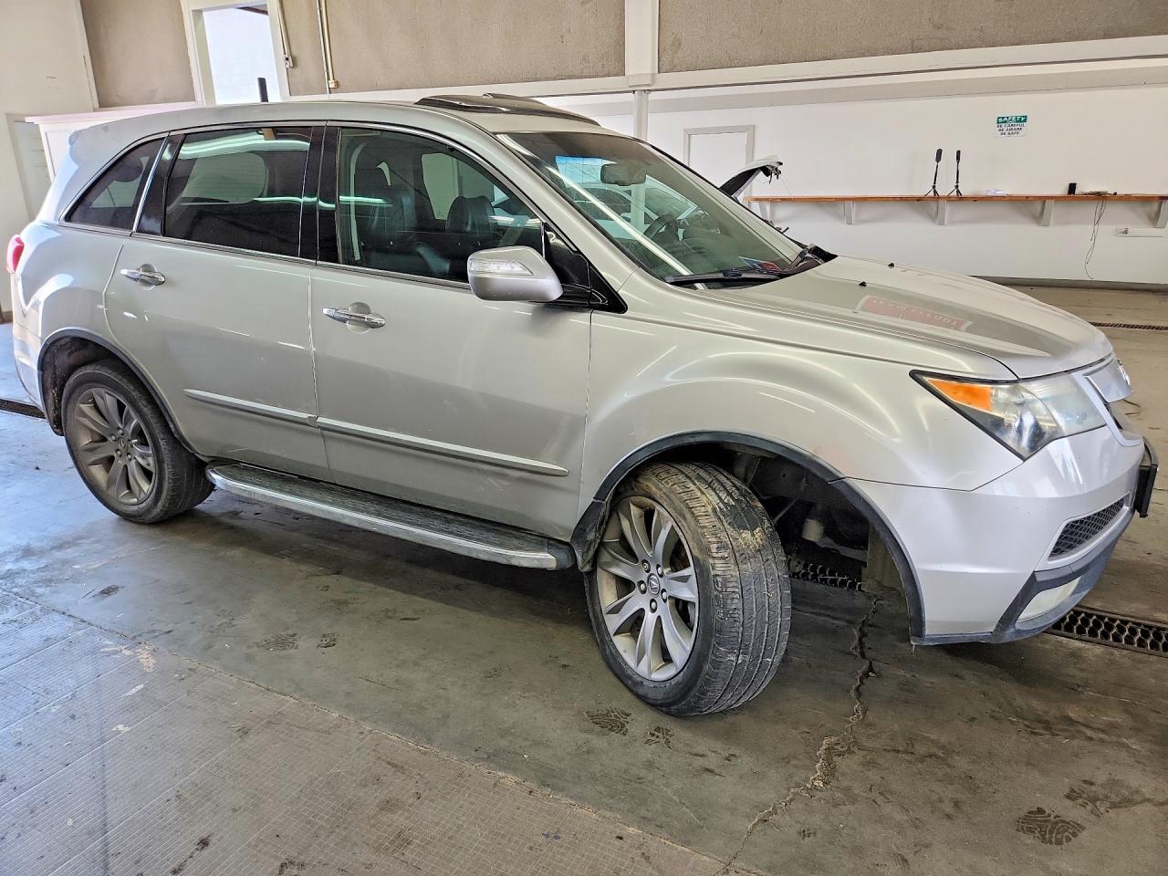 2013 Acura Mdx Advance Silver vin: 2HNYD2H85DH504472