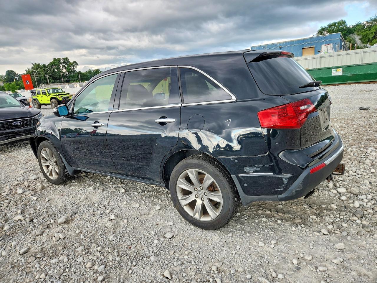 2013 Acura Mdx Advance Черный vin: 2HNYD2H86DH504450