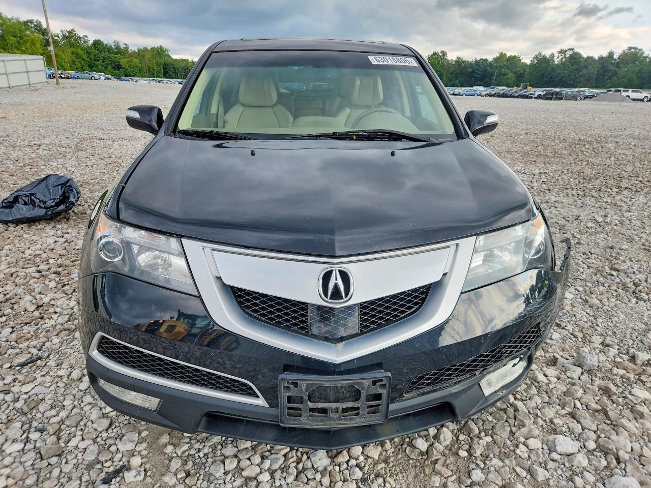 2013 Acura Mdx Advance Черный vin: 2HNYD2H86DH504450