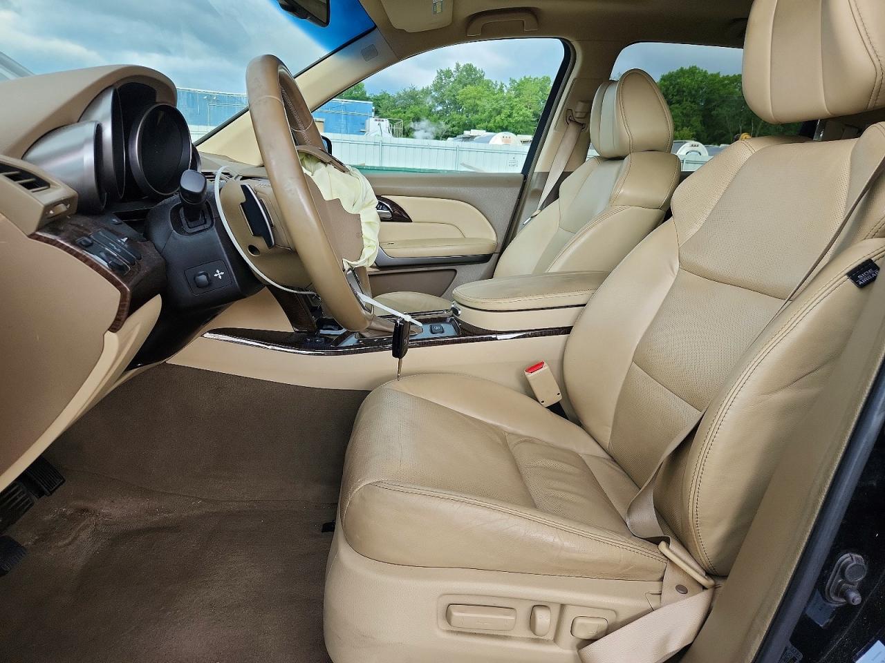 2013 Acura Mdx Advance Черный vin: 2HNYD2H86DH504450