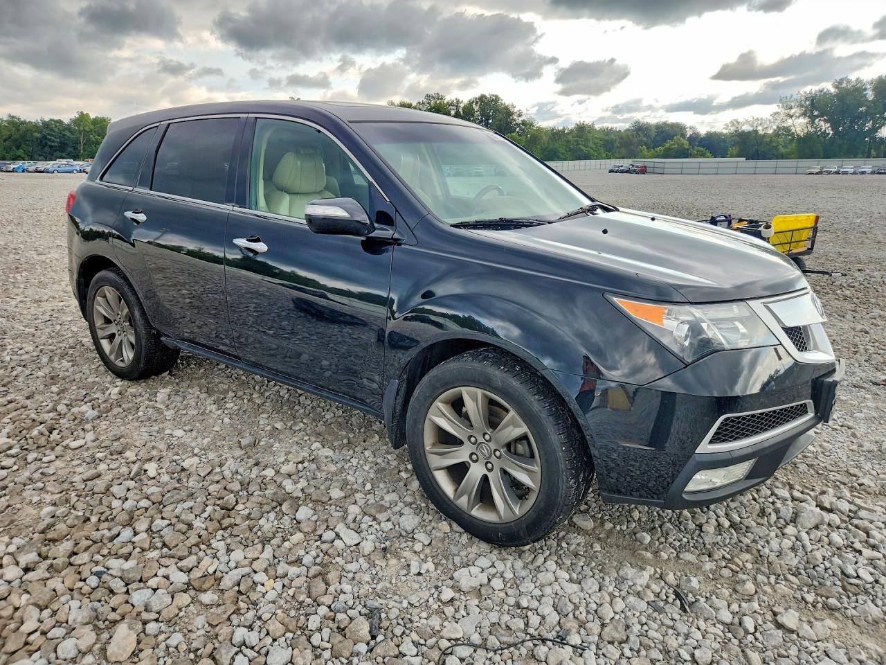 2013 Acura Mdx Advance Черный vin: 2HNYD2H86DH504450