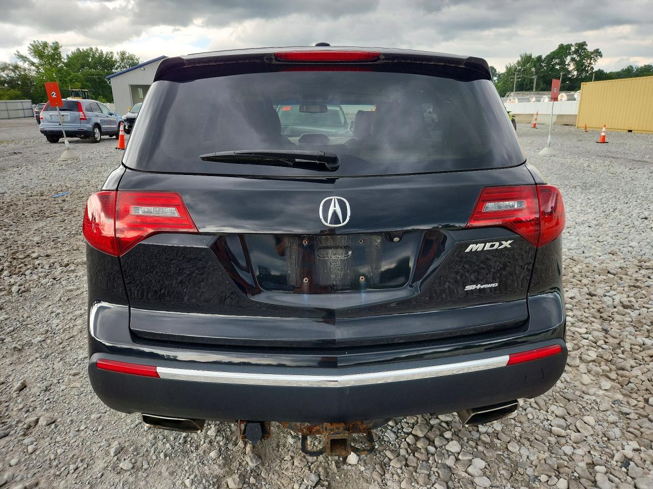 2013 Acura Mdx Advance Черный vin: 2HNYD2H86DH504450