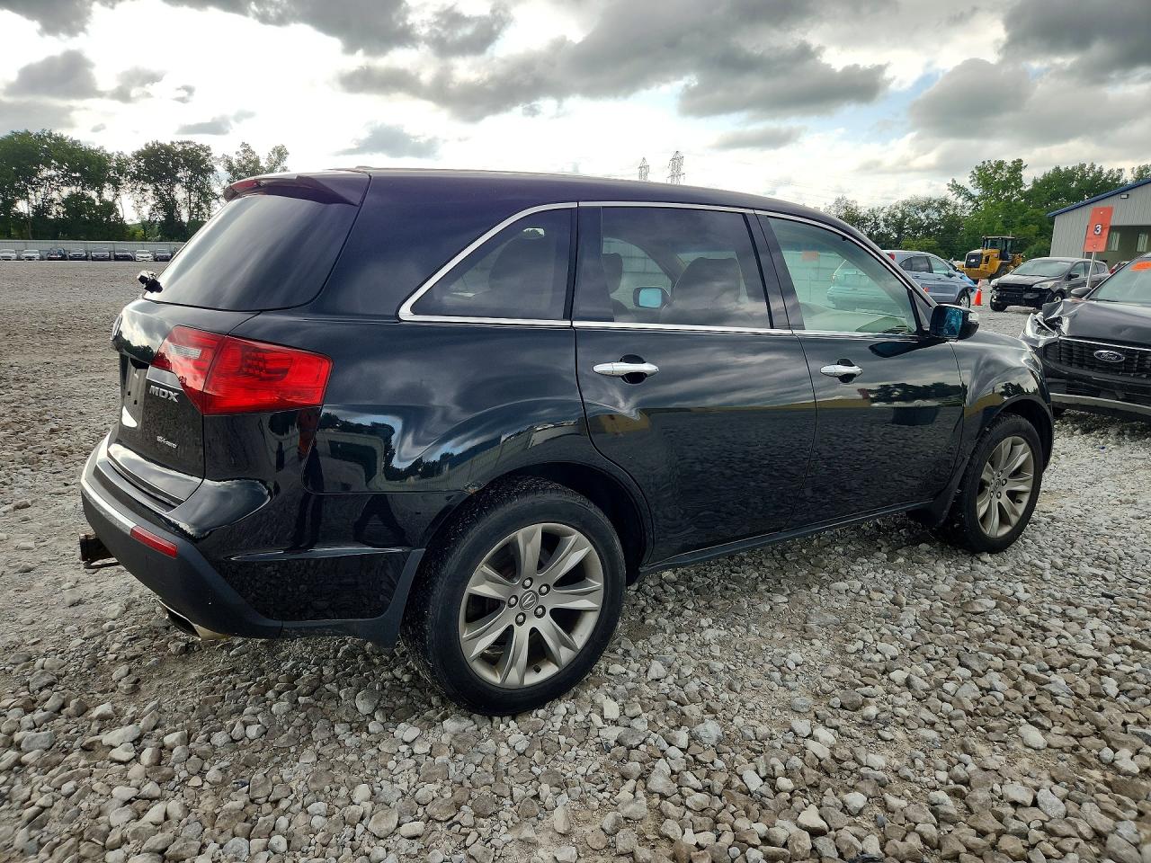 2013 Acura Mdx Advance Черный vin: 2HNYD2H86DH504450