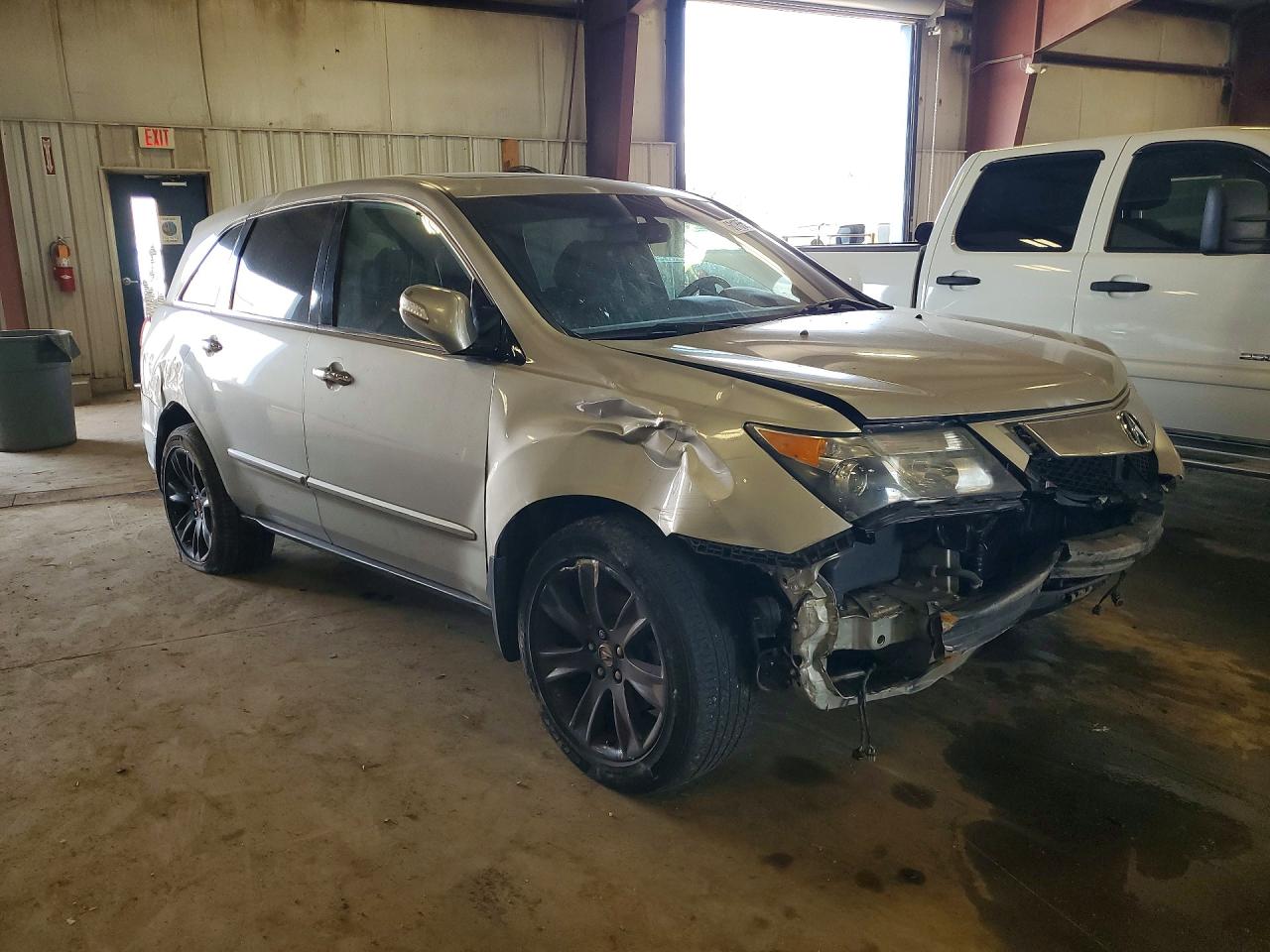 2013 Acura Mdx Advance Silver vin: 2HNYD2H86DH519594