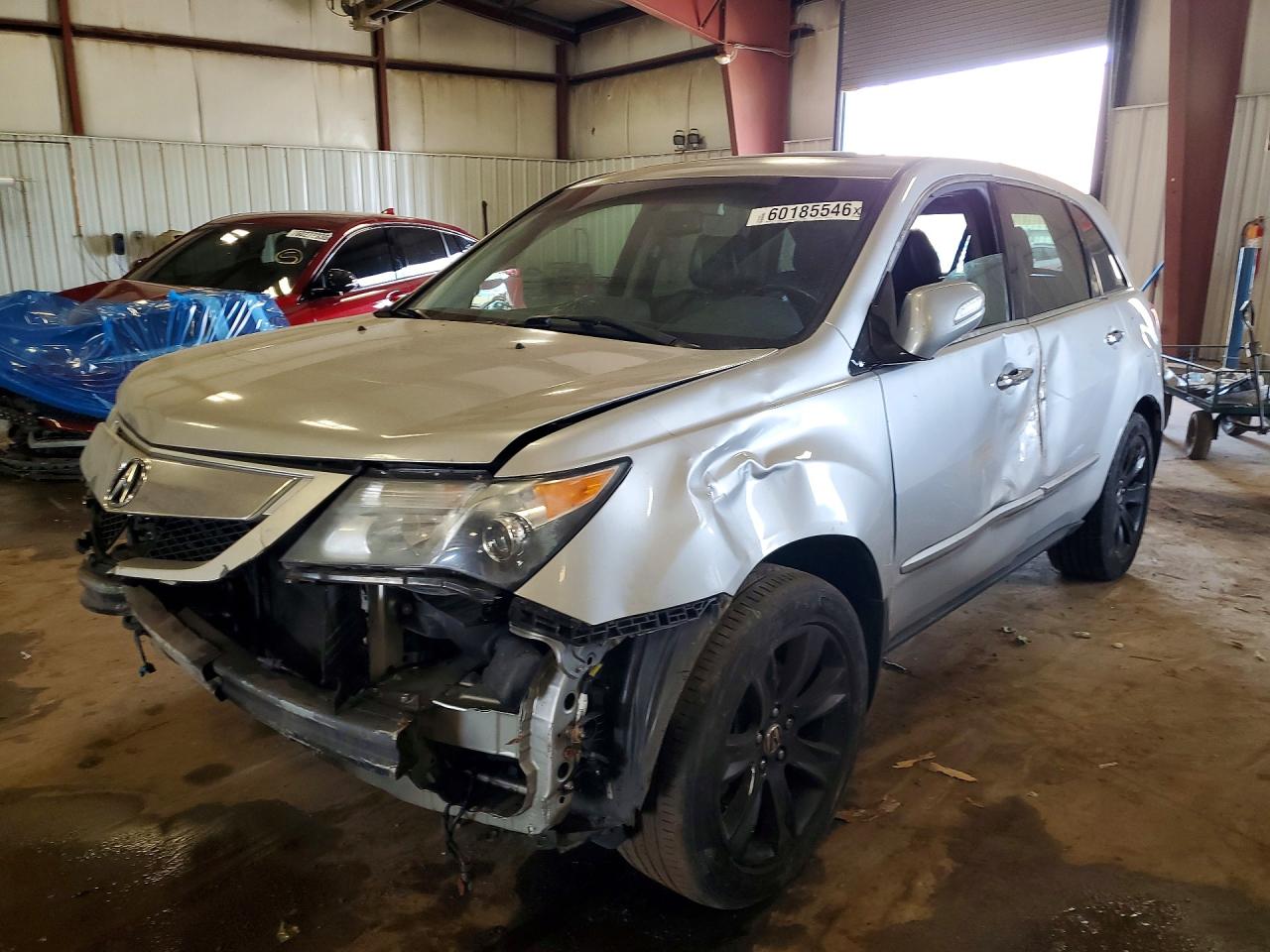 2013 Acura Mdx Advance Silver vin: 2HNYD2H86DH519594