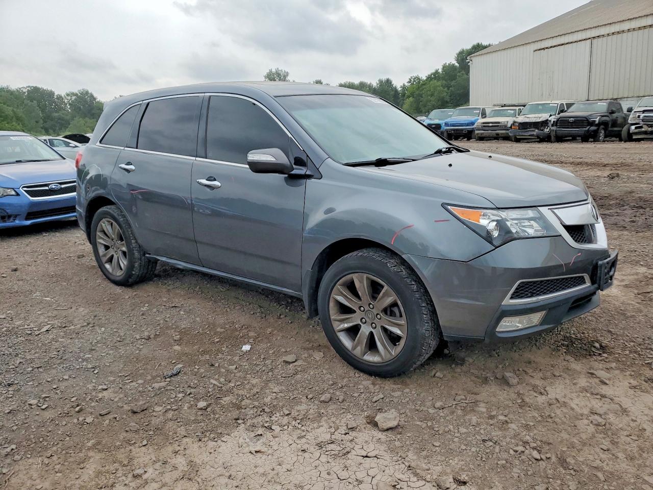 2012 Acura Mdx Advance Gray vin: 2HNYD2H87CH519568
