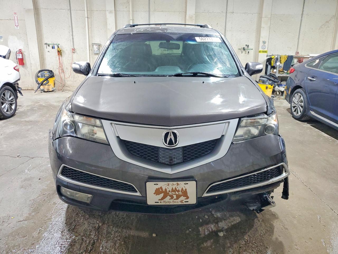 2012 Acura Mdx Advance Gray vin: 2HNYD2H87CH534880