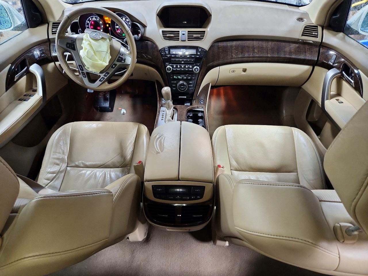 2012 Acura Mdx Advance White vin: 2HNYD2H88CH512709