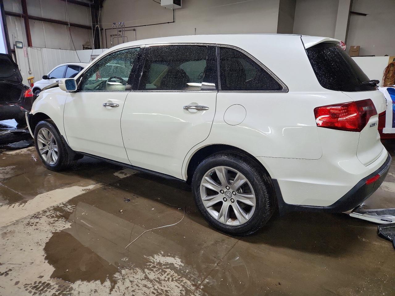 2012 Acura Mdx Advance White vin: 2HNYD2H88CH512709