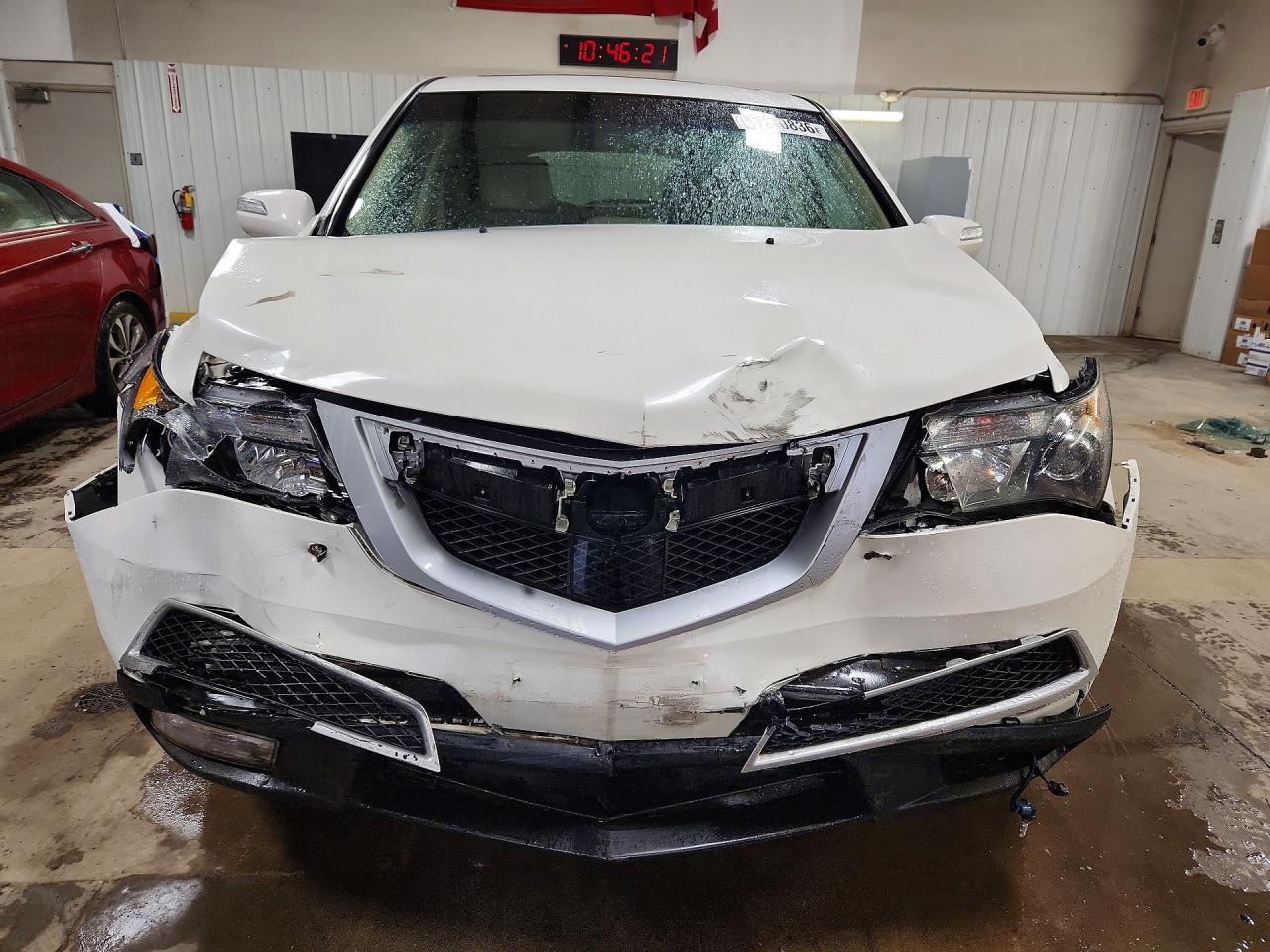 2012 Acura Mdx Advance White vin: 2HNYD2H88CH512709