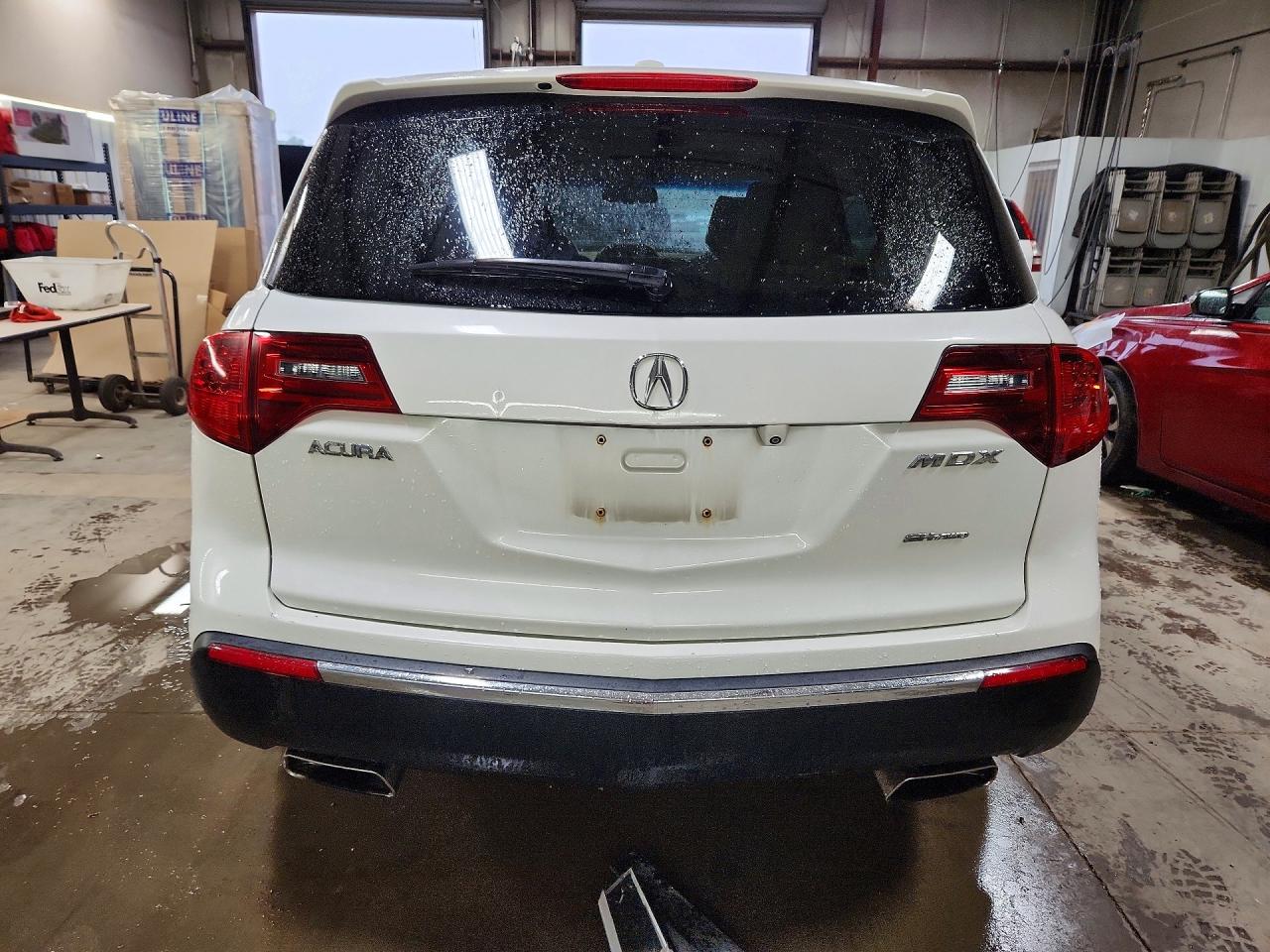 2012 Acura Mdx Advance White vin: 2HNYD2H88CH512709