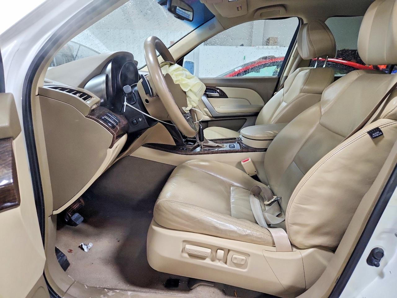 2012 Acura Mdx Advance White vin: 2HNYD2H88CH512709