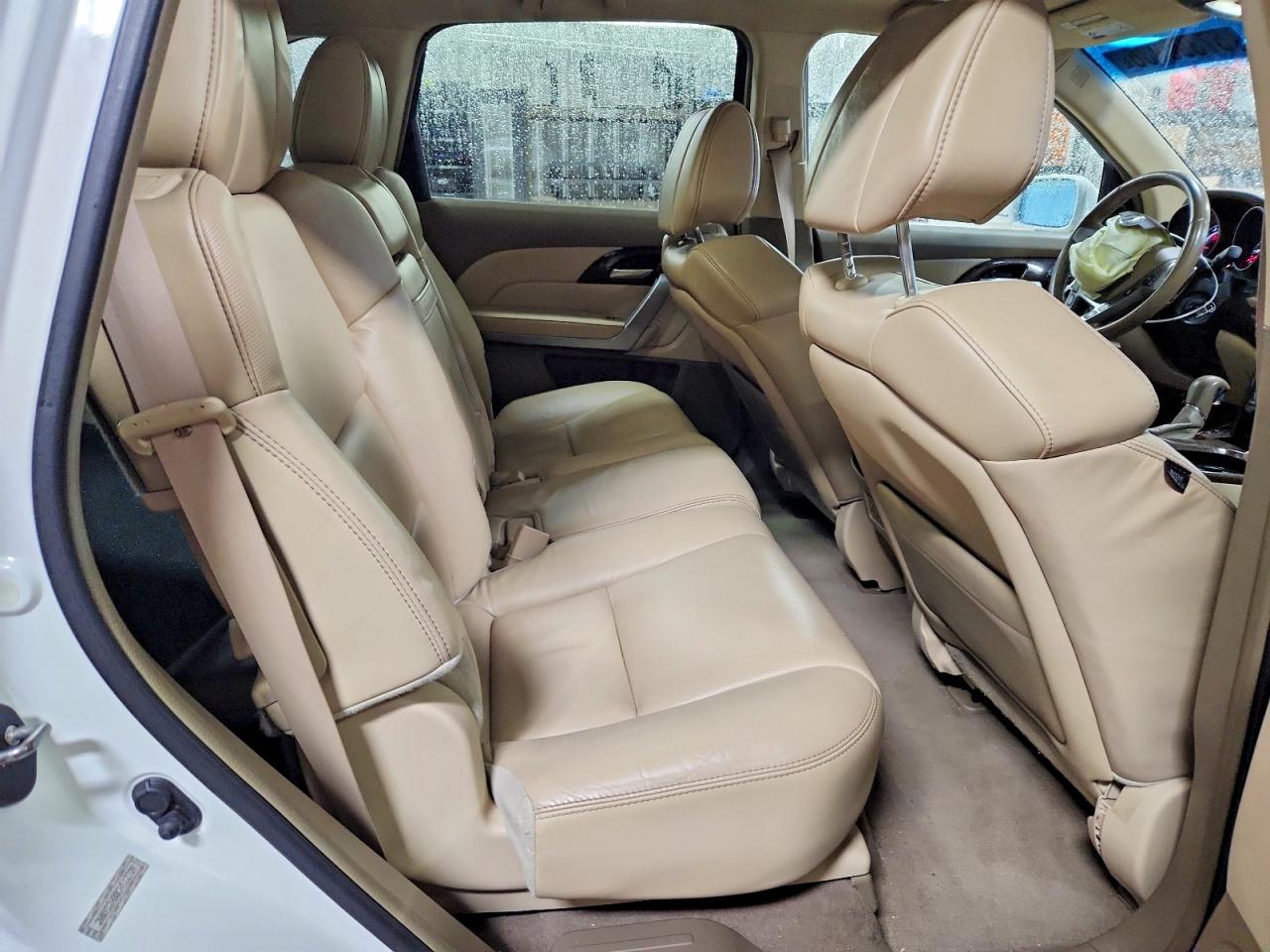 2012 Acura Mdx Advance White vin: 2HNYD2H88CH512709