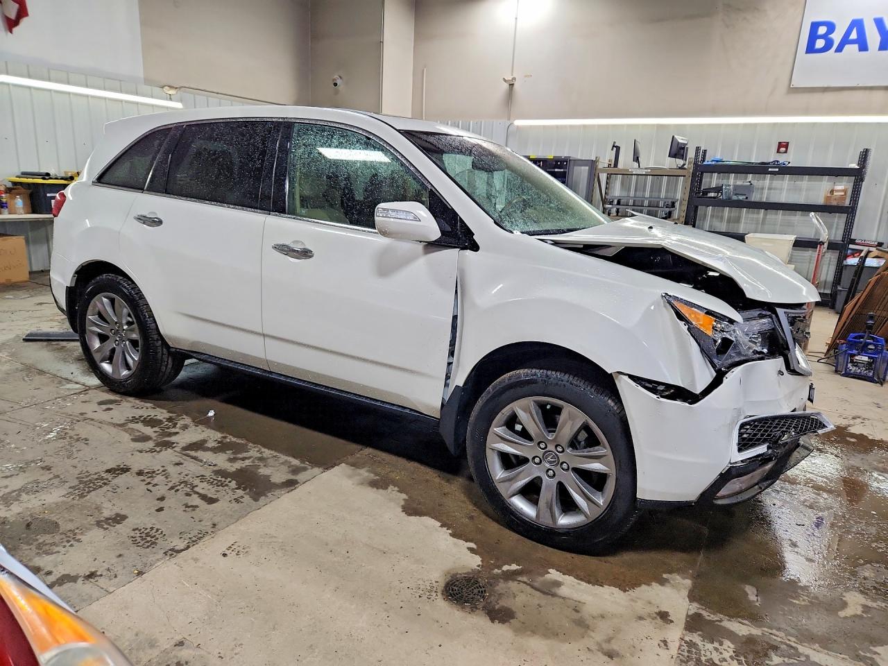 2012 Acura Mdx Advance White vin: 2HNYD2H88CH512709