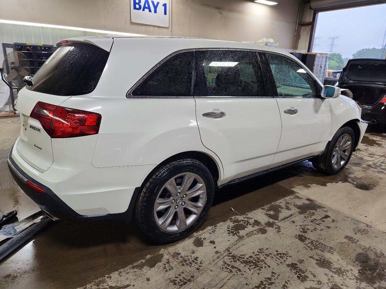 2012 Acura Mdx Advance White vin: 2HNYD2H88CH512709