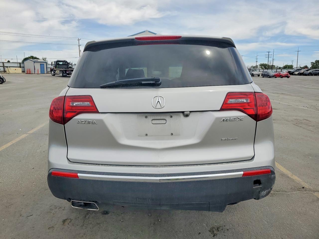 2012 Acura Mdx Advance Silver vin: 2HNYD2H8XCH501520
