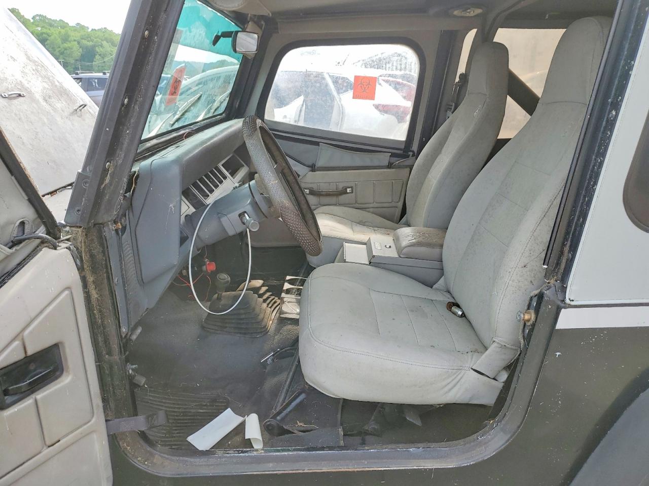 1989 Jeep Wrangler / Yj Черный vin: 2J4FY19E5KJ135483