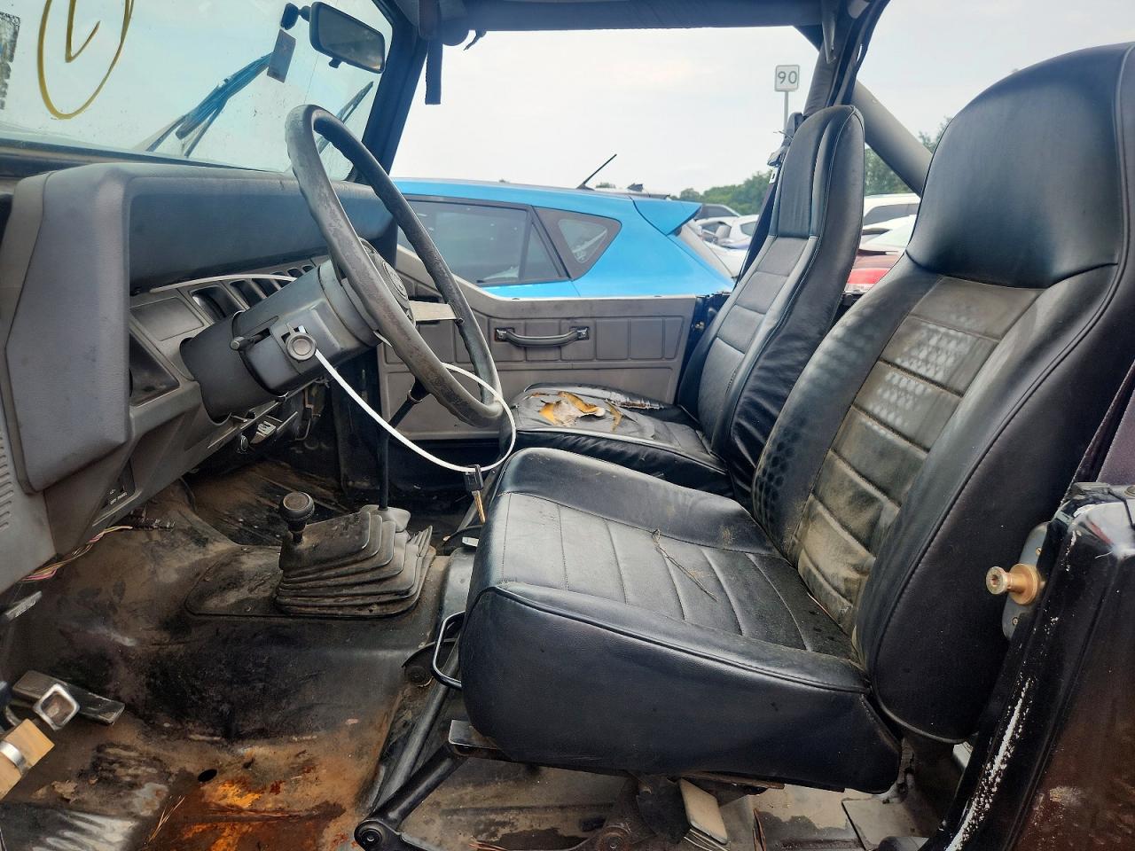 1989 Jeep Wrangler / Yj Black vin: 2J4FY19E8KJ114708