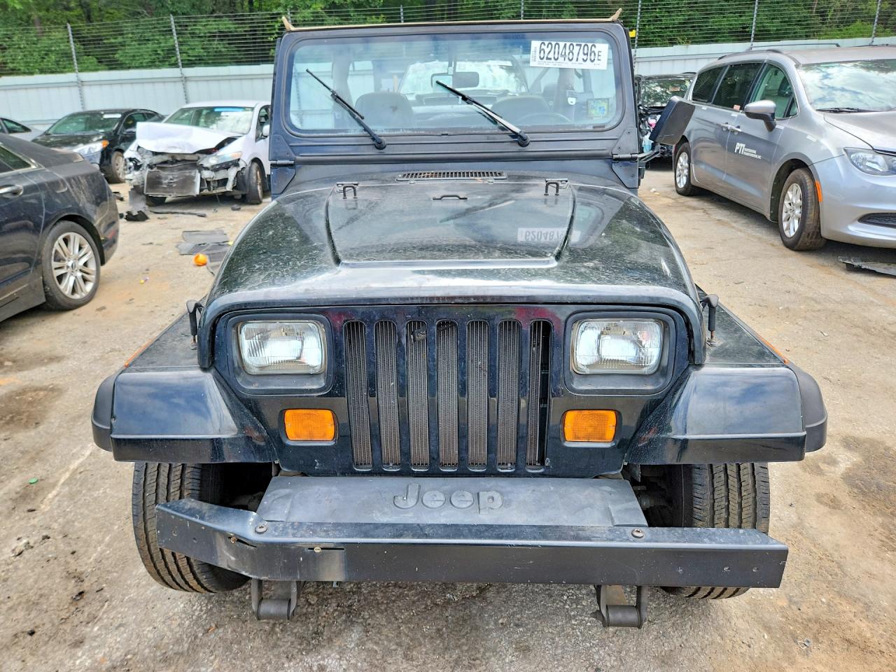 1989 Jeep Wrangler / Yj Black vin: 2J4FY19E8KJ114708