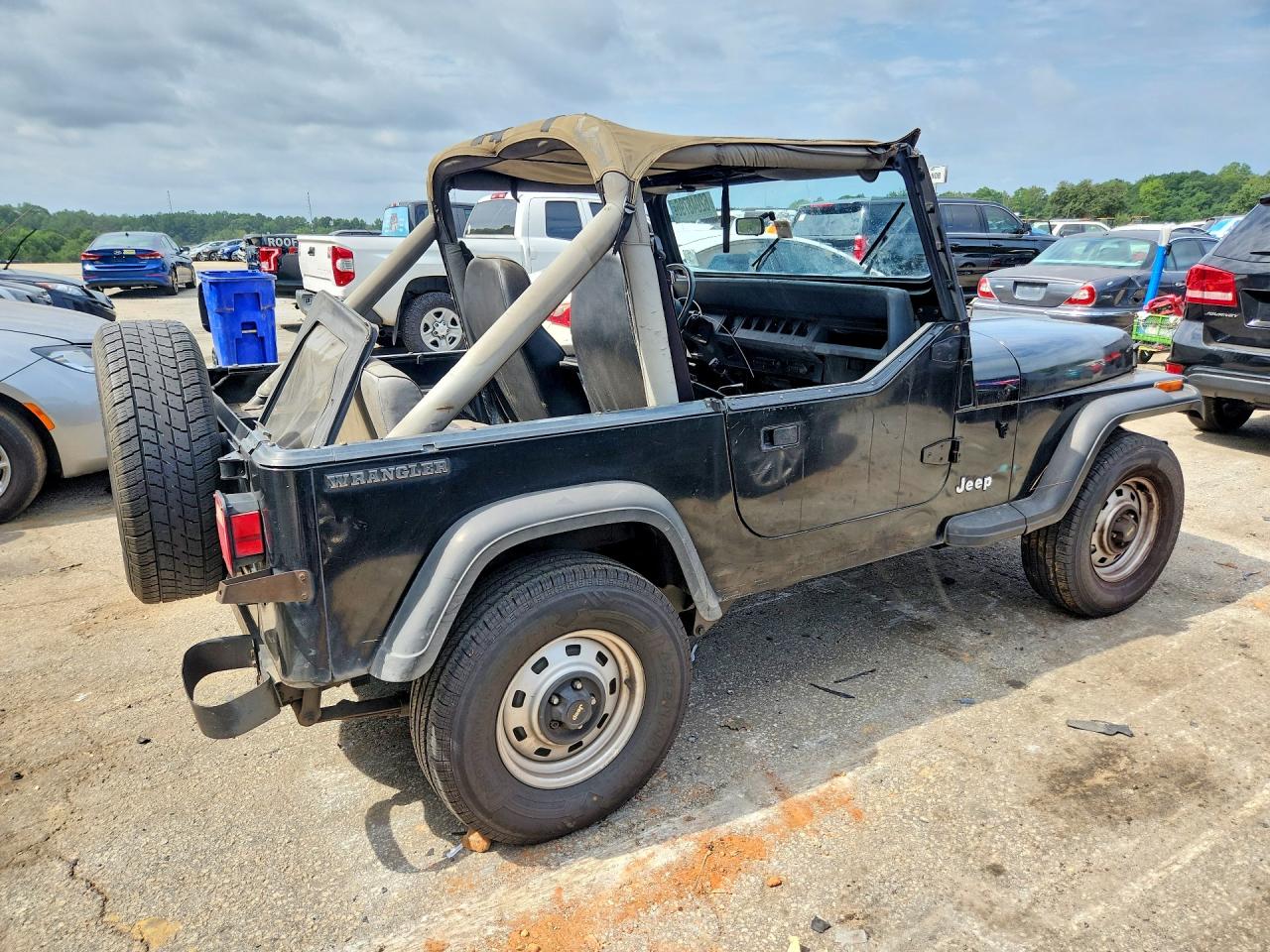 1989 Jeep Wrangler / Yj Black vin: 2J4FY19E8KJ114708