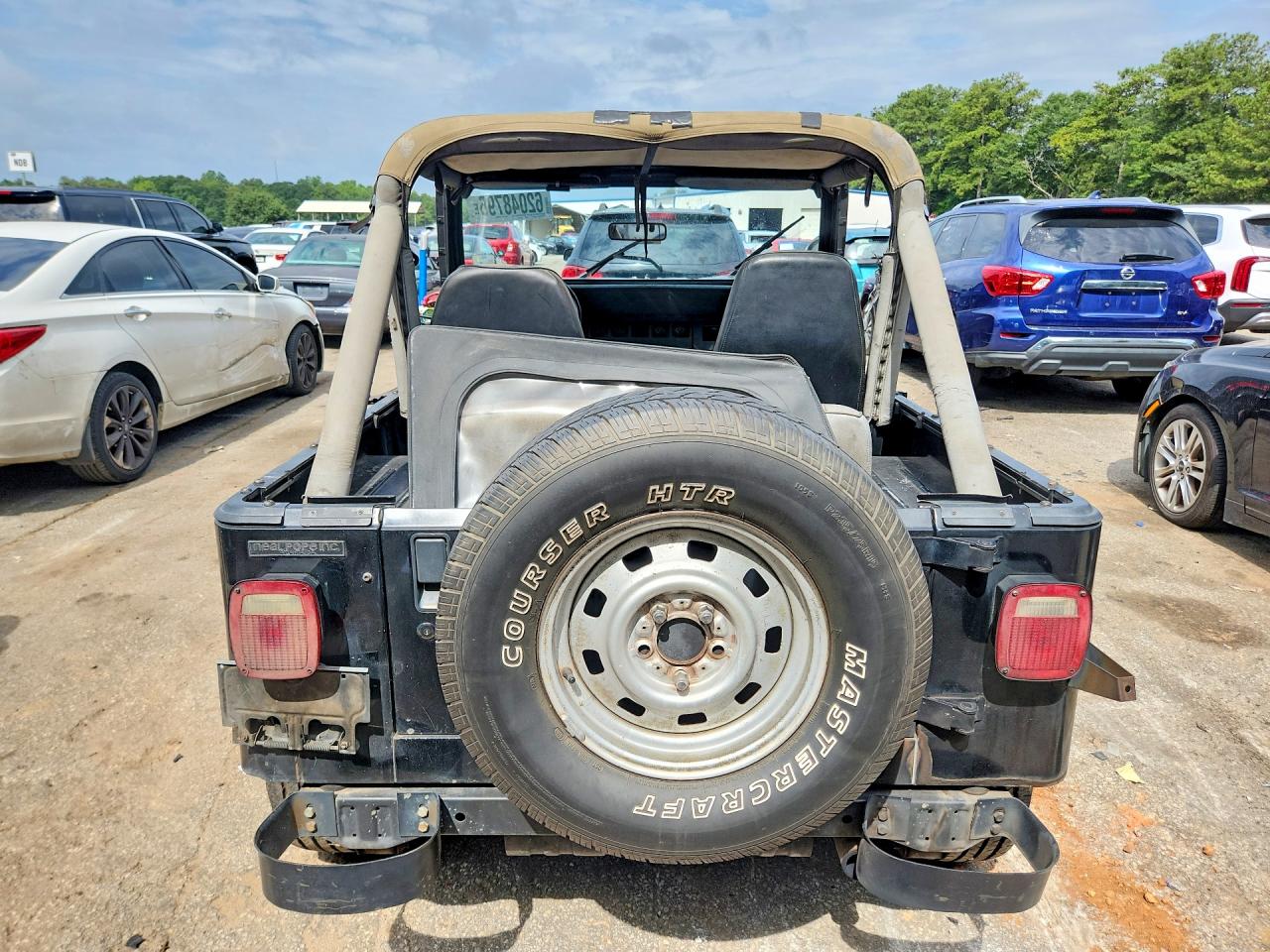 1989 Jeep Wrangler / Yj Black vin: 2J4FY19E8KJ114708
