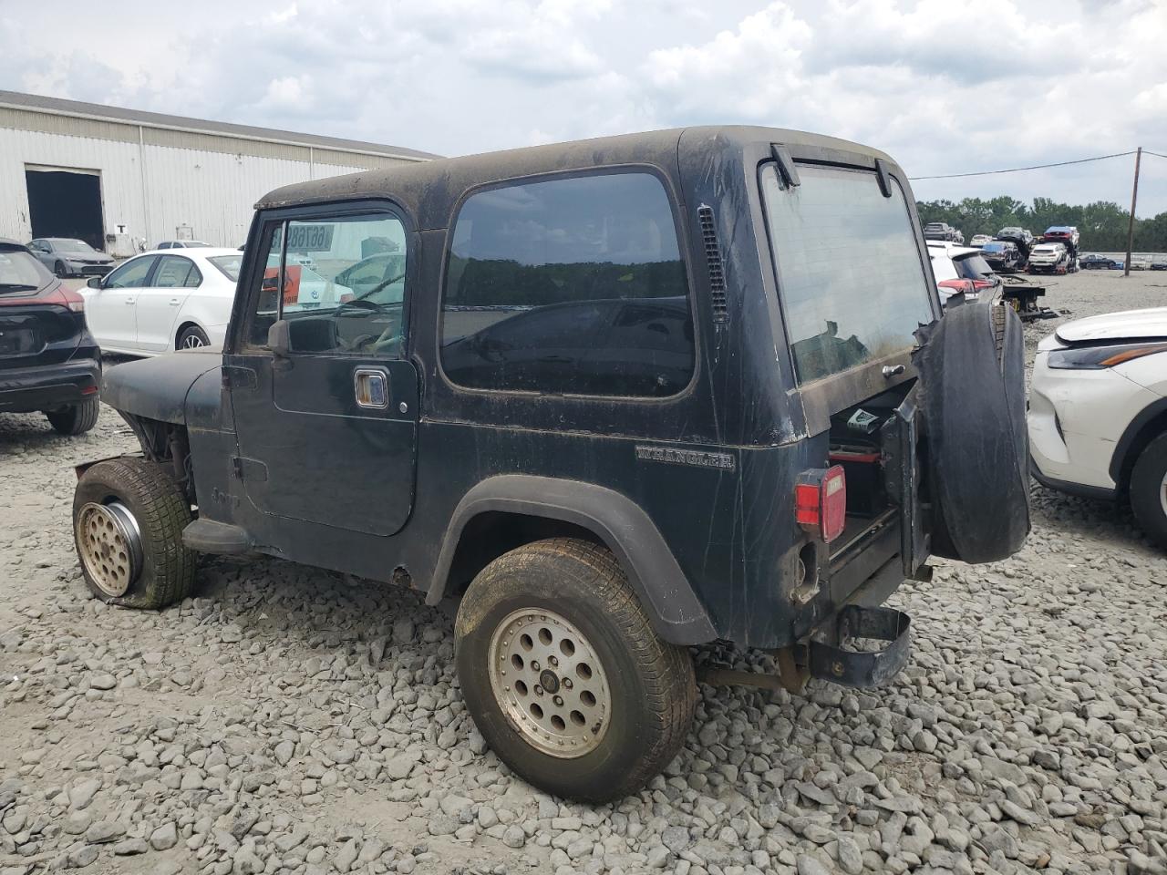 1990 Jeep Wrangler / Yj S Зеленый vin: 2J4FY19E8LJ545213