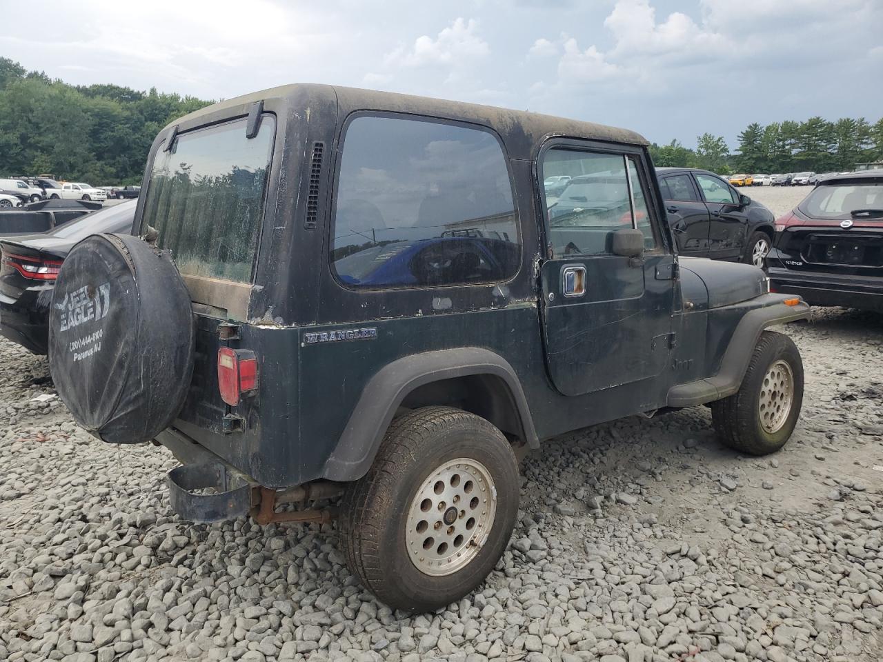 1990 Jeep Wrangler / Yj S Зеленый vin: 2J4FY19E8LJ545213