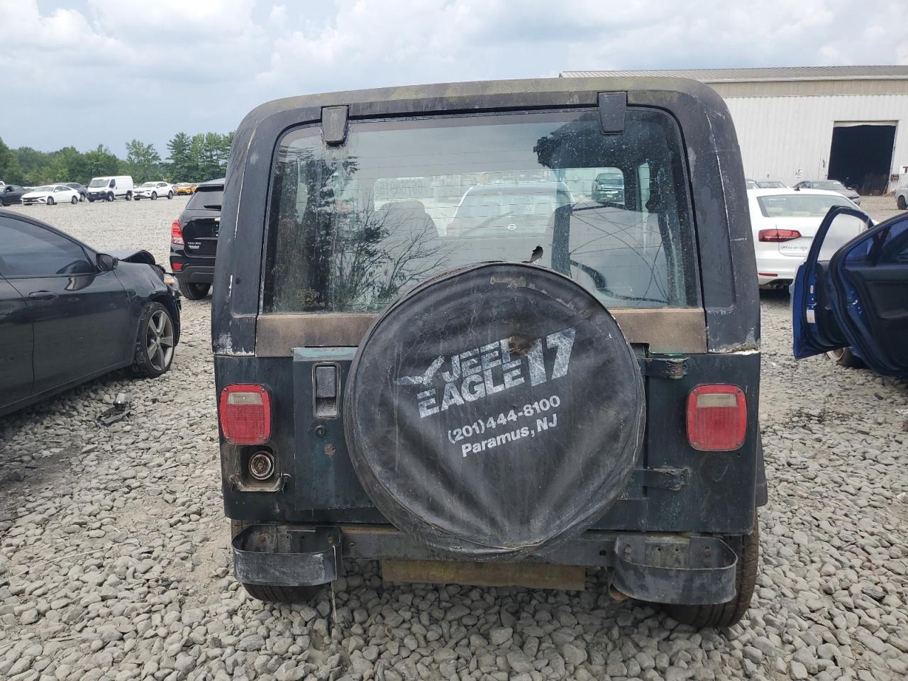 1990 Jeep Wrangler / Yj S Зеленый vin: 2J4FY19E8LJ545213