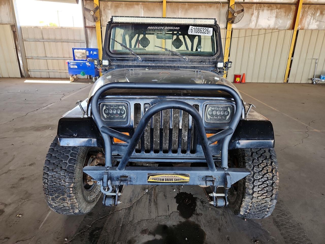 1990 Jeep Wrangler / Yj S Black vin: 2J4FY19EXLJ530275
