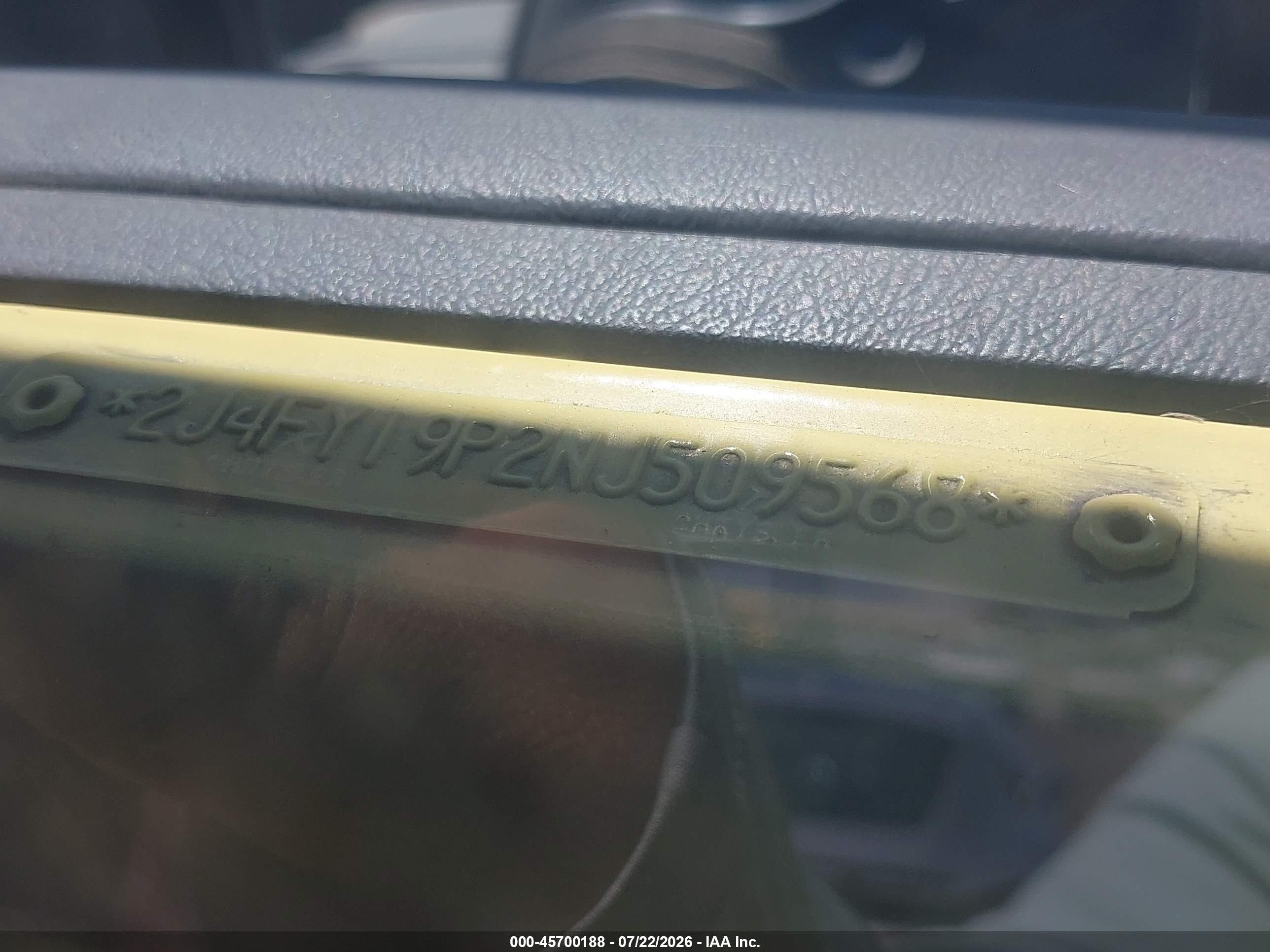1992 Jeep Wrangler / Yj S Yellow vin: 2J4FY19P2NJ509568