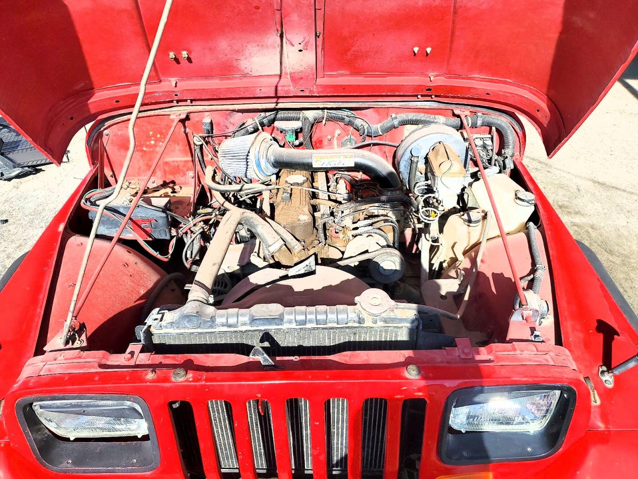 1992 Jeep Wrangler / Yj S Red vin: 2J4FY19P5NJ508222