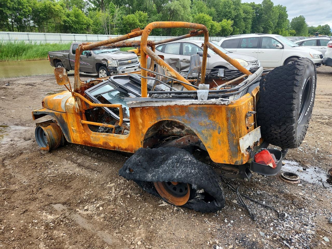 1991 Jeep Wrangler / Yj Burn vin: 2J4FY29S1MJ120140