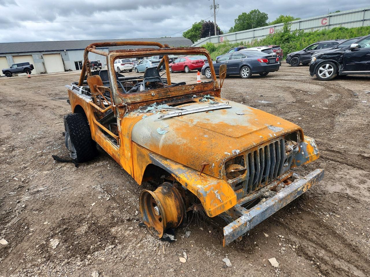 1991 Jeep Wrangler / Yj Burn vin: 2J4FY29S1MJ120140