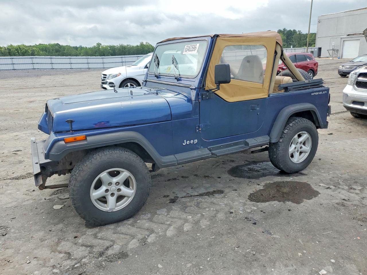 1991 Jeep Wrangler / Yj Blue vin: 2J4FY29S1MJ142008