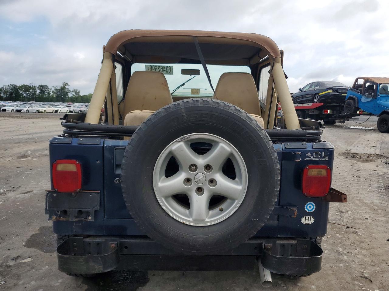 1991 Jeep Wrangler / Yj Blue vin: 2J4FY29S1MJ142008