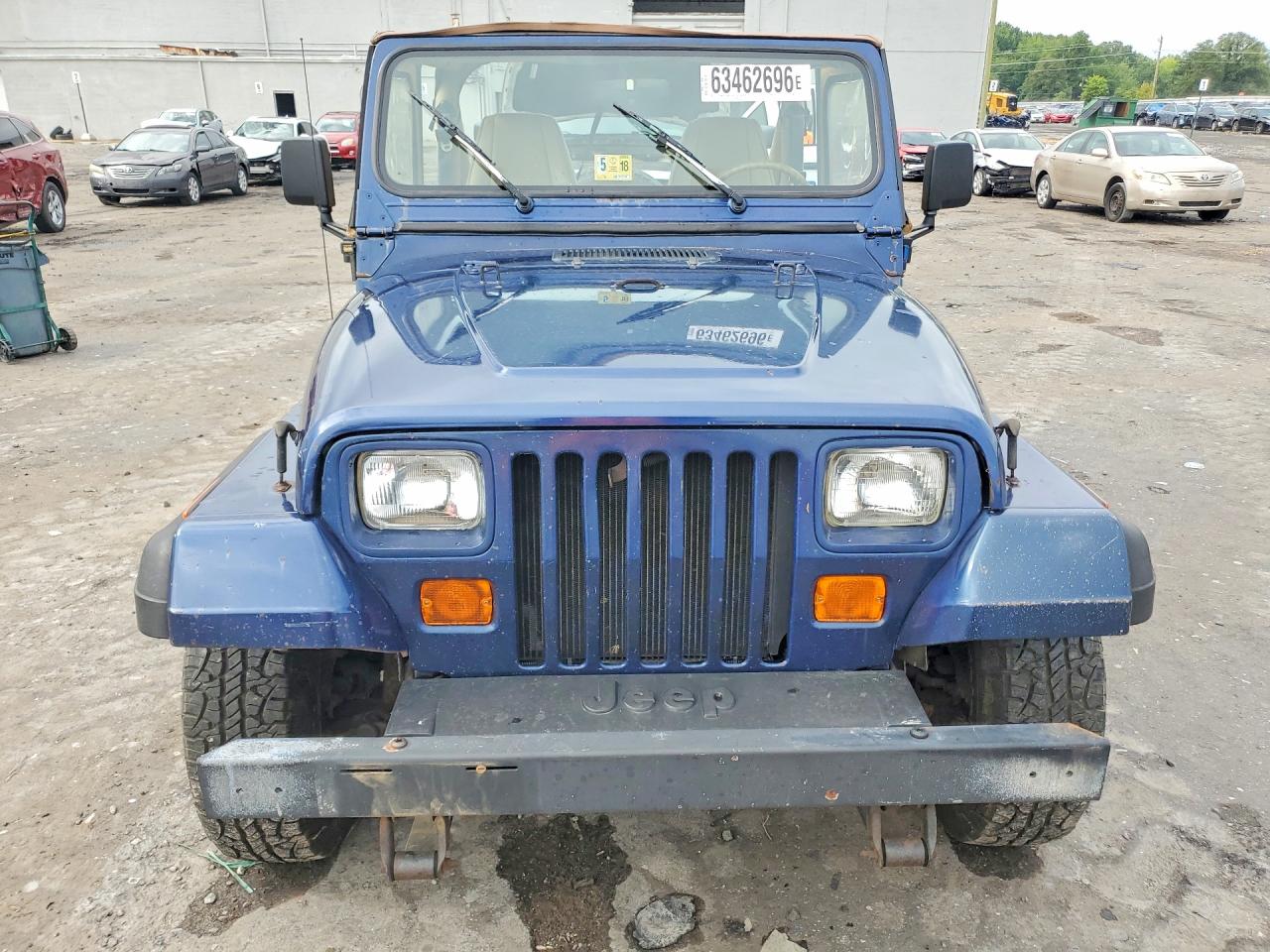 1991 Jeep Wrangler / Yj Blue vin: 2J4FY29S1MJ142008