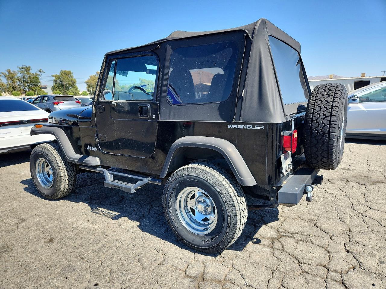 1992 Jeep Wrangler / Yj Черный vin: 2J4FY29S2NJ524811