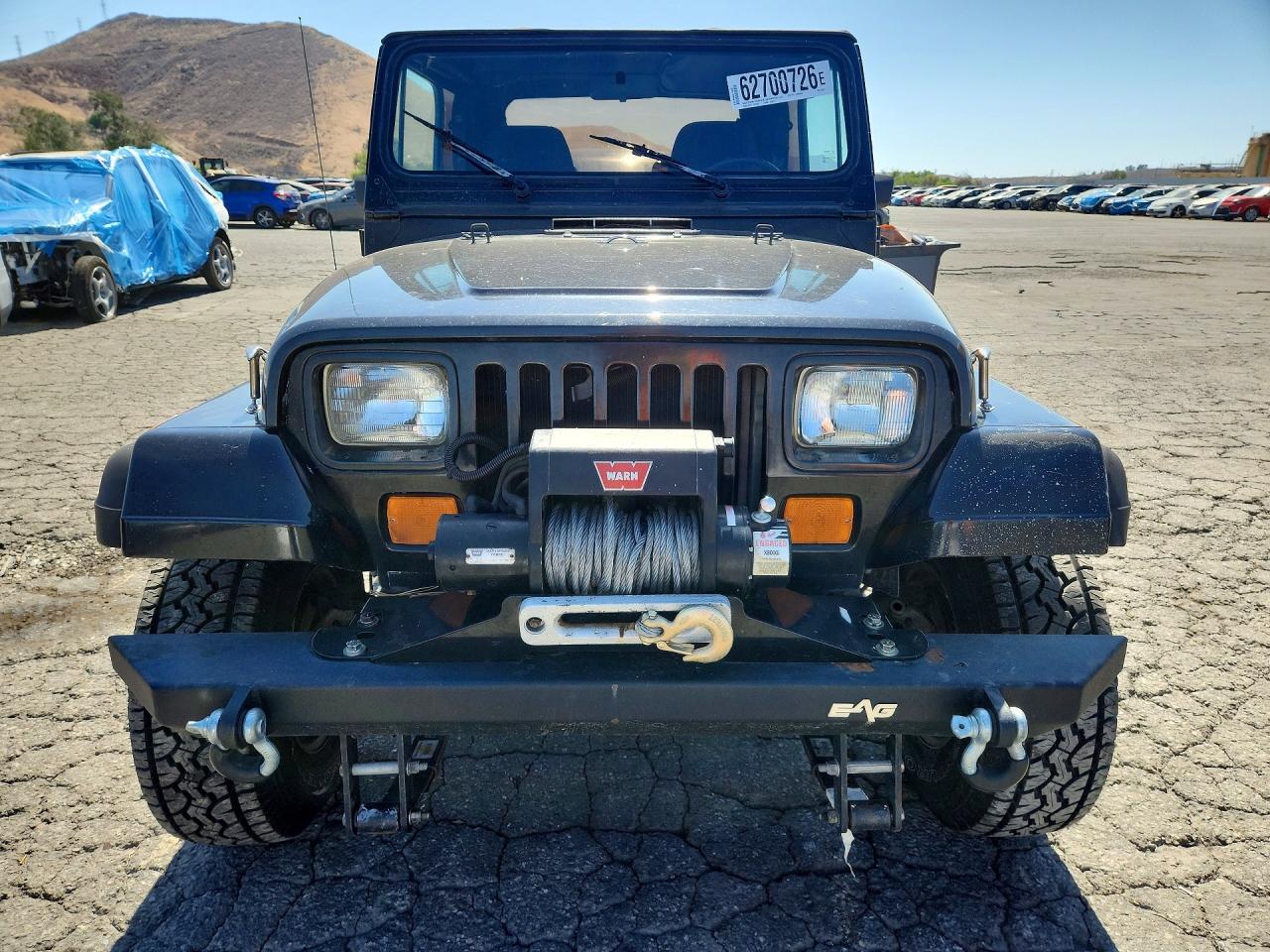 1992 Jeep Wrangler / Yj Черный vin: 2J4FY29S2NJ524811